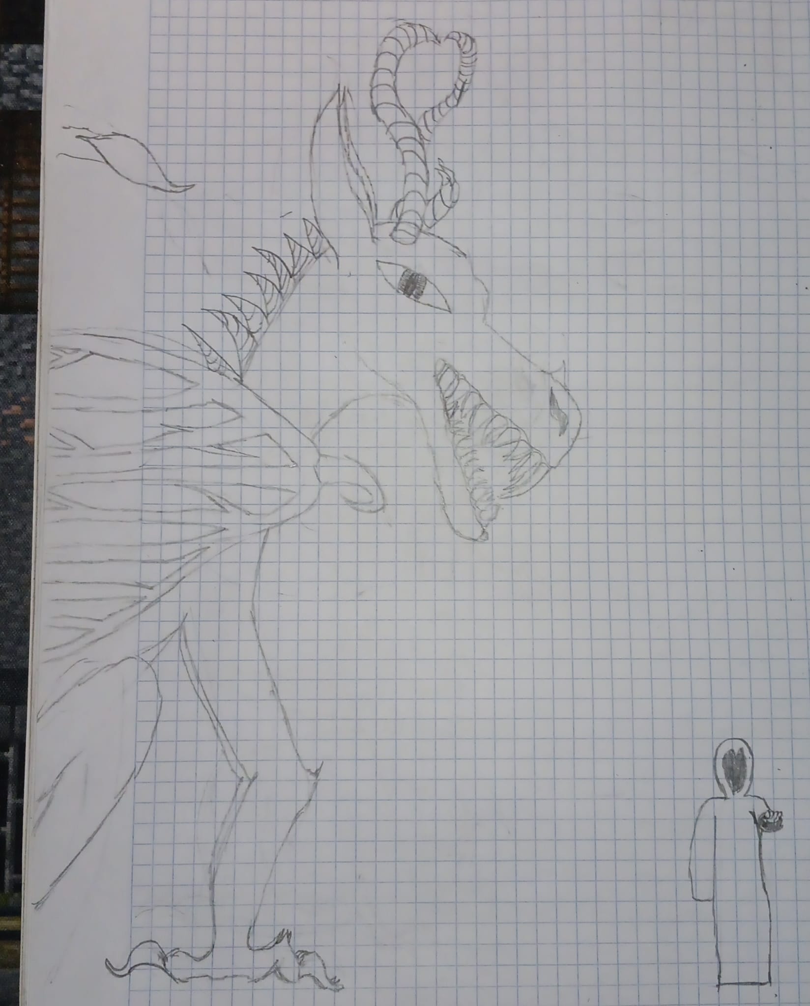 1er Dragon fait de tête